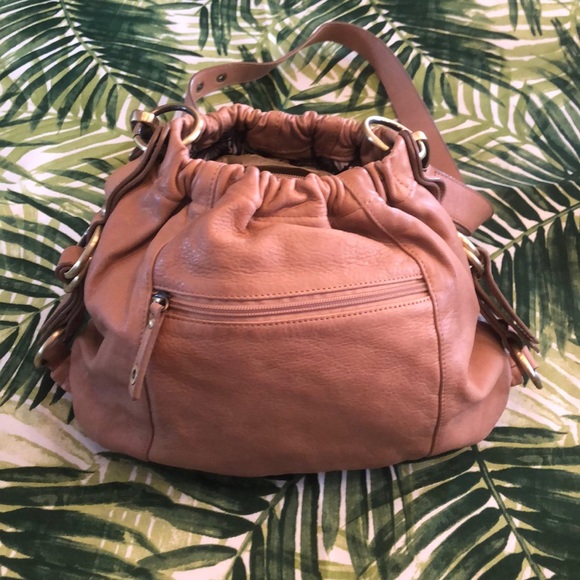 Joanel “baluchon” crossbody leather bag - Picture 3 of 6